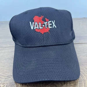 Val Tex Black Baseball Hat Baseball Black Adjustable Hat Black Adult Size Hat - Picture 1 of 14