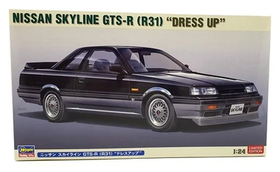 Hasegawa Kits 1/24 Scale 20657 - Nissan Skyline GTS-R (R31) "Dress Up" - Image 1 of 4