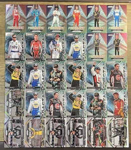 2023 Panini Prizm NASCAR Racing Fractal Prizmatic Gold - 103 Card Insert RC Lot - Picture 1 of 4