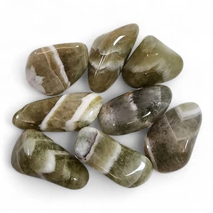 Pietre di cristallo lucido ametista verde 51,7 grammi. - Foto 1 di 1