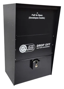 Deluxe Self-Contained After Hours Car Key Night Drop Box - Picture 1 of 13