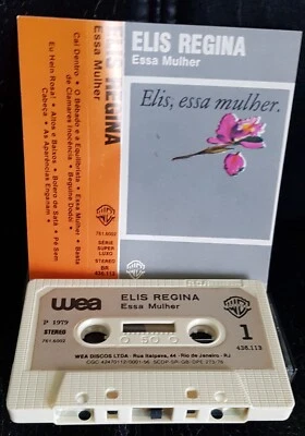 Elis Regina – Elis, Essa Mulher - 1979 Brazil cassette tape excellent, cover VG+ - Image 1 of 2
