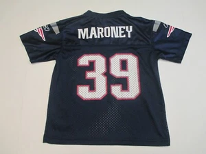 CAMISETA MEDIANA 5-6 DE LOS PATRIOTAS DE NUEVA INGLATERRA #39 LAURENCE MARONEY NFL REEBOK para niño - Imagen 1 de 9