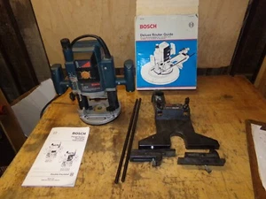 Bosch 1613EVS Plunge Router Variable Speed 11 Amp W/RA1051 Deluxe Guide - Picture 1 of 6