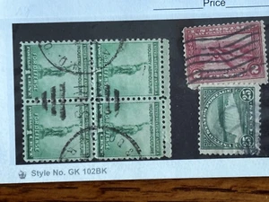 US Stamp For #899 4 - For Defense 1¢ , #398 Panama Canal 2¢, #568 US Stamp Niagr - Picture 1 of 1