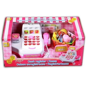 Supermarkt Kasse Kinder Spielzeug Kaufladen Registrierkasse Licht & Sound #904 - Bild 1 von 1