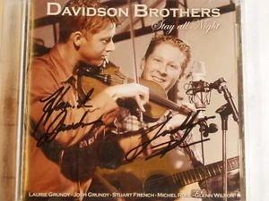 Davidson Brothers SIGNED CD album - Stay All Night - Picture 1 of 2