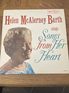Helen McAlerney Barth Songs From Her Heart Album - Picture 1 of 5