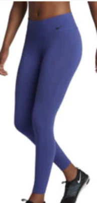 Nike Womens Tights XS Blue Power Legendary Training Fitness Gym  803008-512 - Image 1 of 3