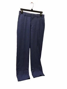 Tommy Hilfiger Boys Modern Fit TH Flex Pants 14 NWT Blue Flat Front Plaid - Picture 1 of 8