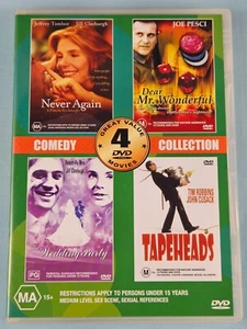 Never Again + Dear Mr. Wonderful + The Wedding Party + Tapeheads DVD Region 4 - Picture 1 of 2