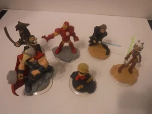Disney Infinity Characters, Iron Man, Thor, Anakin, Asoka - Picture 1 of 3
