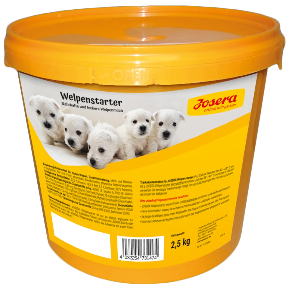 JOSERA Welpenstarter Junior Welpenmilch 2,5 kg - Bild 1 von 1
