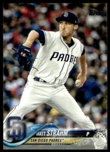 2018 Topps Matt Strahm #368 San Diego Padres Baseball Card - Picture 1 of 2