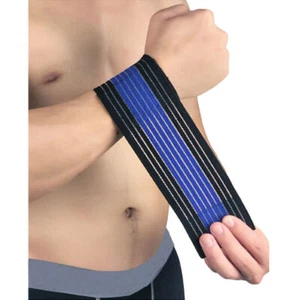 Men Stretch Wristband Wrap Brace Bandage Support Fitness Running Yoga Wrist Band - Picture 1 of 13