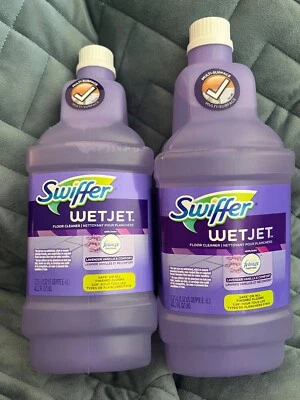 JET ÚMIDO SWIFFER COM LIMPADOR DE PISO FEBREZE LAVANDA BAUNILHA 42 OZ - 2 GARRAFAS - Imagem 1 de 2
