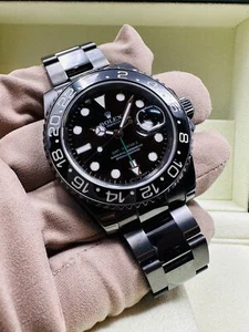 Rolex GMT Master II Ceramic Bezel PVD Coated Stainless Steel 116710  - Picture 1 of 3