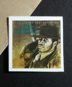 TAJ MAHAL THE HIDDEN TREASURES OF HAT 1x1 SMALL MUSIC STICKER - Imagen 1 de 1