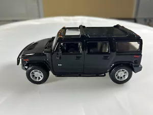 HUMMER H2 BLACK MAISTO 1:27 SCALE - Picture 1 of 7
