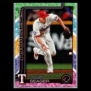 2025 Topps Series 1 - #281 Corey Seager Tin Variation - Texas Rangers - Picture 1 of 2
