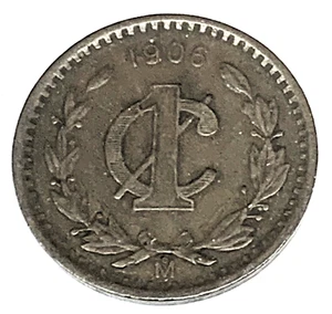 # C726   MEXICO  COIN,     ONE CENTAVO   1906 - Picture 1 of 2
