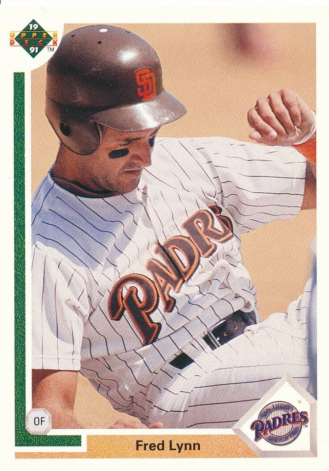 Fred Lynn 1991 Upper Deck  #273 Padres Baseball Card - Image 1 of 1