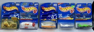 LOTE DE 5 VEHÍCULOS ESPECIALES COLECCIONABLES HOT WHEELS - Imagen 1 de 11