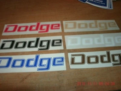 1978 1979 DODGE RAMCHARGER RAM DAKOTA TAILGATE DECAL - Image 1 of 4