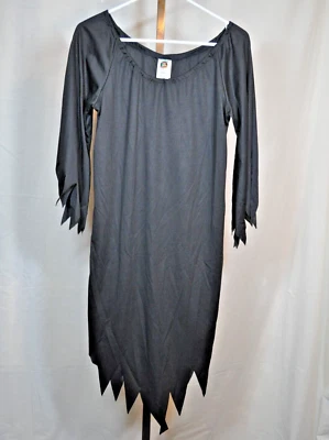 CHILD'S Witch Warlock Monster BLACK JAGGED EDGE TUNIC Med/Lg - Image 1 of 4
