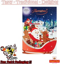 Thorntons Santa Milk Chocolate Advent Calendar Christmas Xmas Fun for Kids 93g