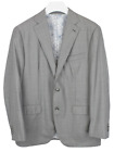 Suitsupply Lazio Blazer Men's Uk 46 Made To Measure Wool Lined Single Breasted