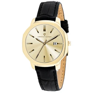 Christian Van Sant Women's Octave Slim Gold Dial Watch - CV0508 - Picture 1 of 1