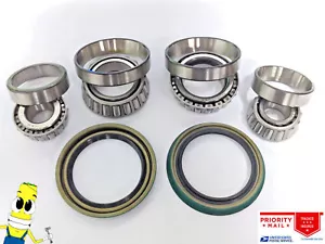 USA Made Front Wheel Bearings & Seals For DODGE CHALLENGER 1970-1972 11" Brakes - Foto 1 di 1