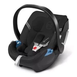 Cybex Aton 3 Baby Car Seat - Black - Rear-facing Infant Carrier - Ex Display - Picture 1 of 1