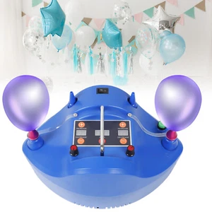 Gonfiatore/Soffiatore Pompa Aria Portatile 4 Ugelli Riempitivo Palloncino Elettrico Quantitativo - Foto 1 di 16