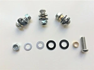 Monark Dual Springer Gabel Wippe Hardware und Messingbuchsen 4 SETS - Bild 1 von 2
