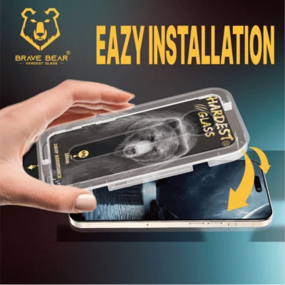 Automatic Dust Removal  Screen Protector For iPhone 15 14 13 12 11 Pro XS Max - image 1 of 4