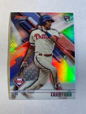 2018 Bowman's Best REFRACTOR - #38 J.P. Crawford (RC) - Image 1 of 2