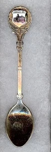 #163) SILVER PLATED TEA SPOON COBOURG ONT. IS A TOWN IN SOUTH ONTARIO CANADA - Picture 1 of 2