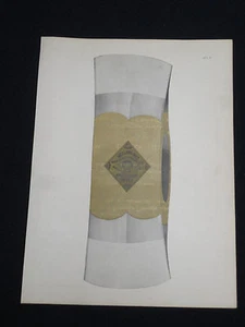 Hacha original de doble broca Welland Vale Chromolitho años 1880-90 página de catálogo HH1 - Imagen 1 de 3