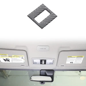 Carbon Fiber Reading light switch panel Sticker Trim For Nissan Frontier 2022-24 - Picture 1 of 16