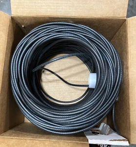 Southwire Black Video Signal Coaxial RG6 CATV 18AWG CCS QUAD 60/40 CM/CL2 - 250’ - Picture 1 of 5