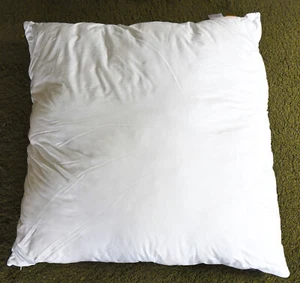 Original EMMA Komfort Softkissen weiß 80 x 80 gepolsterter Bezug 1 Inlet - Bild 1 von 9