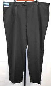 Pantalone Stafford nero Coolmax taglia 48X29 lana, poliestere Coolmax e spandex nuovo con etichette - Foto 1 di 6