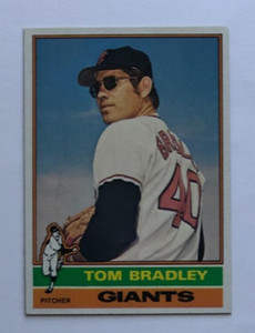 1976 Topps #644 Tom Bradley San Francisco Giants  EXMT-NM