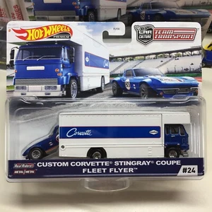 Hot Wheels Premium Team Transport Custom Corvette Stingray Coupe Minty (29) - Picture 1 of 6