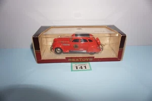 REXTOYS CHRYSLER AIRFLOW 1935 FIREFIGHTERS Boxed - Picture 1 of 13