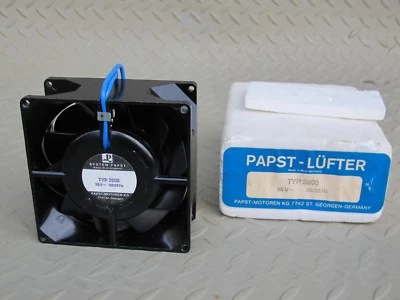 Papst - Lüfter Typ 2500 115V 50/60 HZ  Motor Cooling Fan - Made in Germany - Image 1 of 4
