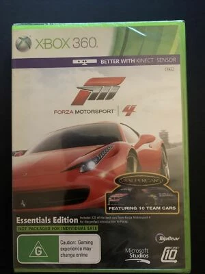 *New Sealed* Forza Motorsport 4 - Microsoft Xbox 360 PAL Game - Image 1 of 2