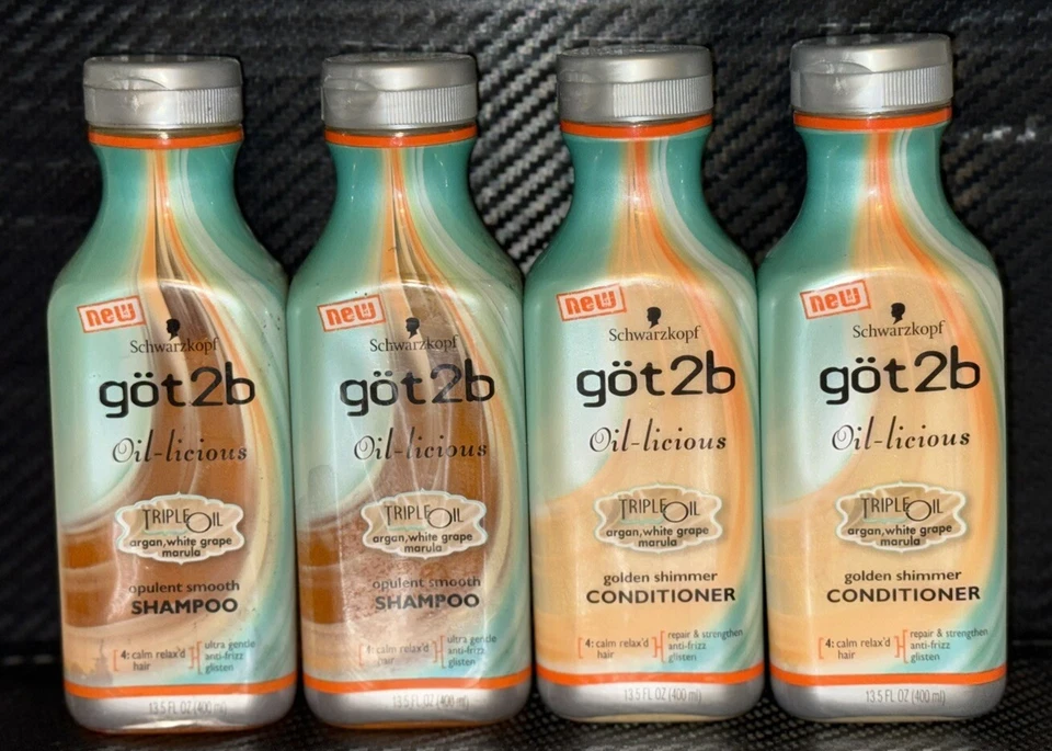 Got2b Oil-licious Shampoos & Conditioners Triple Oil Argan, White Grape & Marula - Image 1 of 4